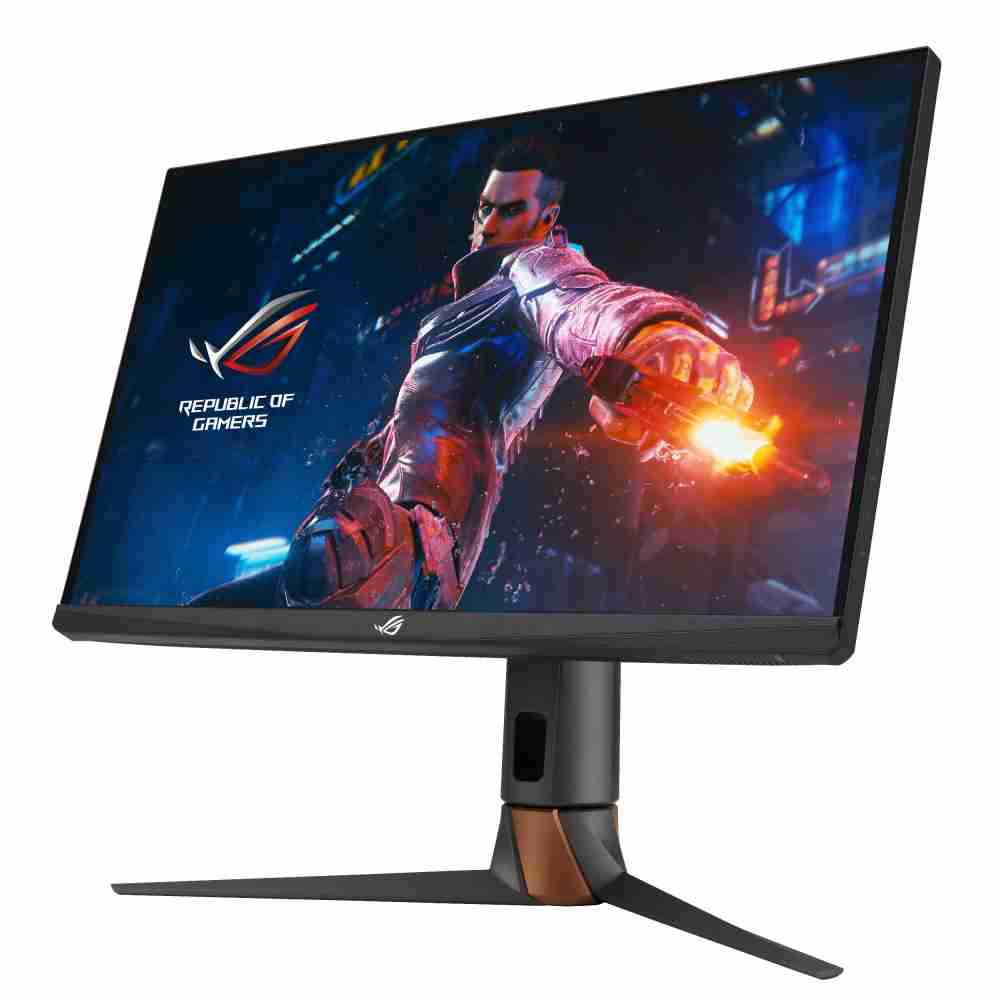 华硕ASUS ROG Swift 360Hz PG27AQN，，采用尊龙集团全新可支持ULMB2技术的高阶电竞显示器，，，为电竞玩家打造突破以往的急速游戏体验。。。（图片来源：ASUS提供）
